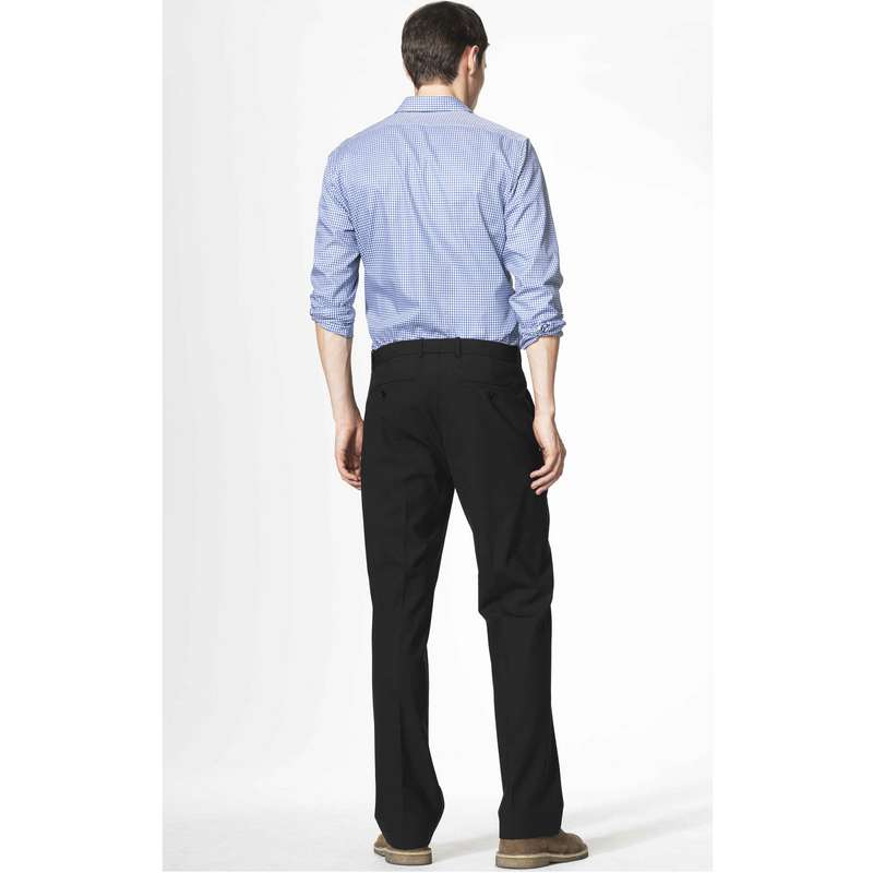 ベーシックレッグパンツ, 明るいブラック, large image number 1
